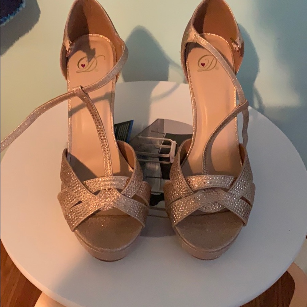 Rose Gold Shoes